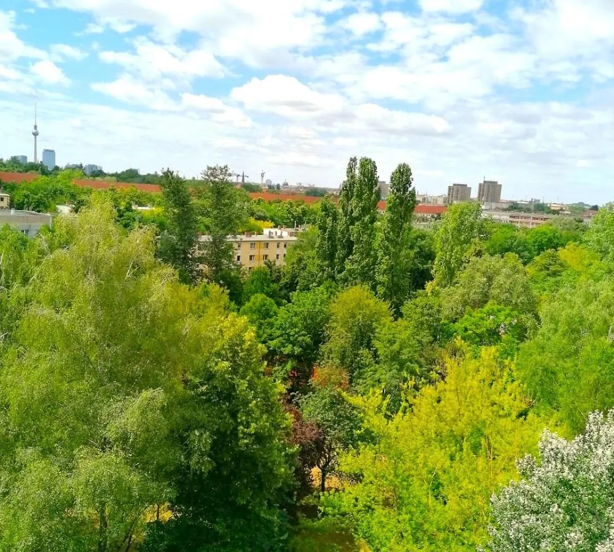 Rum i privatbostad Cozy Trendy Spacious Room In Green Area 12 Min. Near To The Center Alexanderplatz Berlin Tyskland